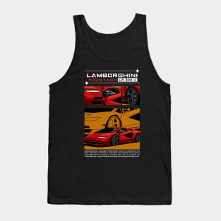 Countach Supercar Tank Top